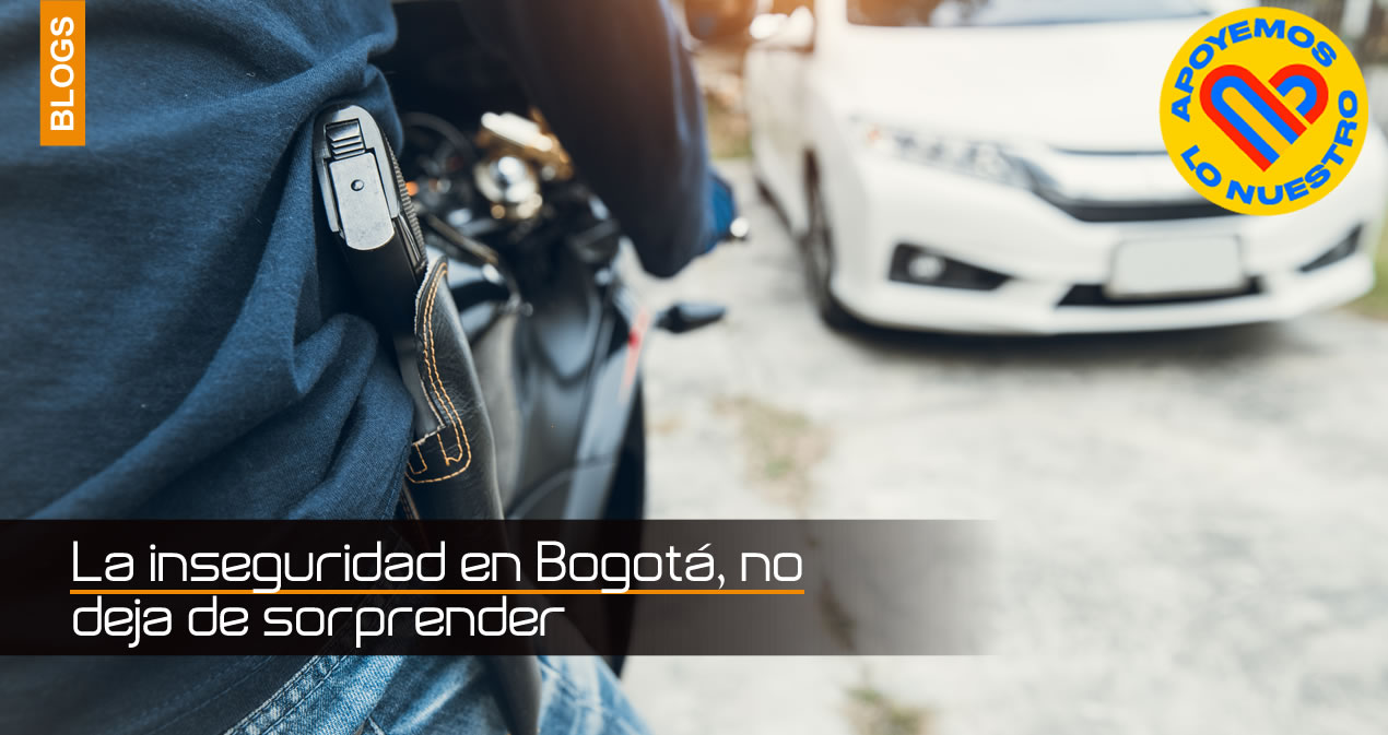 La inseguridad en Bogotá, no deja de sorprender