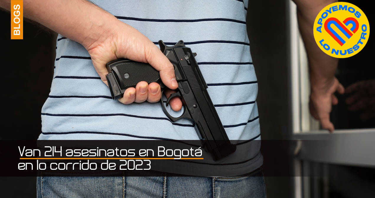 Van 214 asesinatos en Bogotá este año